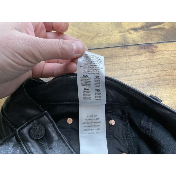 MOTHER The Super Swooner in Wax On, Wax Off Black Size 31 - Picture 8 of 13